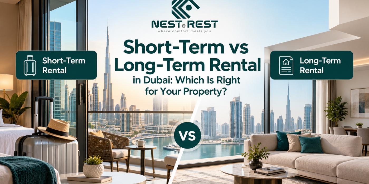 Short-Term vs Long-Term Rental in Dubai: Which Is Right for Your Property?